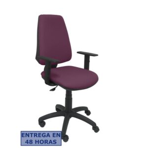 PIQUERAS Y CRESPO Silla Elche CP bali morado brazos regulables