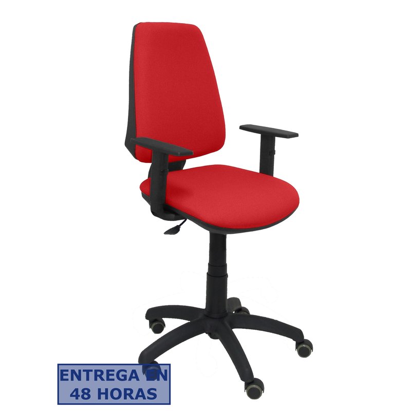 PIQUERAS Y CRESPO Silla Elche CP bali rojo brazos regulables ruedas de parque PIQUERAS Y CRESPO Silla Elche CP bali rojo brazos regulables ruedas de parque
