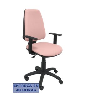PIQUERAS Y CRESPO Silla Elche CP bali rosa palido brazos regulables