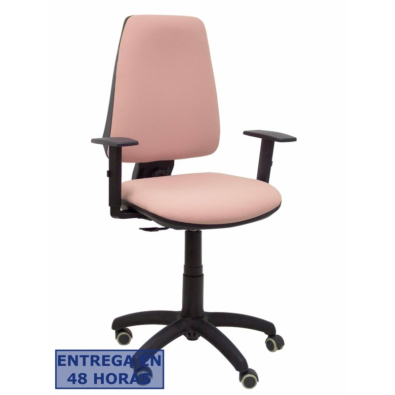 PIQUERAS Y CRESPO Silla Elche CP bali rosa palido brazos regulables ruedas de parque PIQUERAS Y CRESPO Silla Elche CP bali rosa palido brazos regulables ruedas de parque
