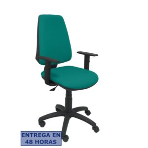 PIQUERAS Y CRESPO Silla Elche CP bali turquesa brazos regulables