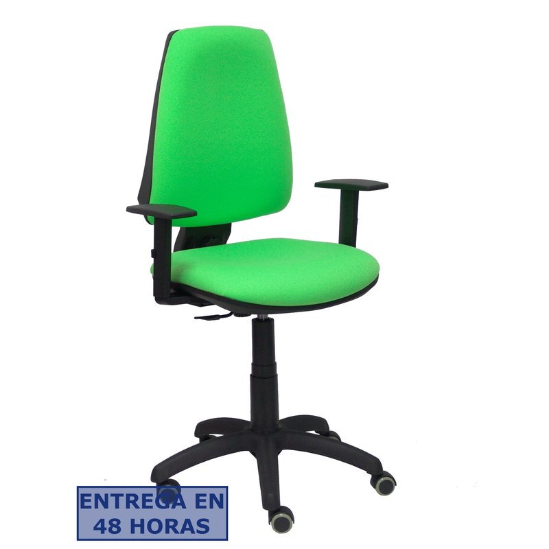 PIQUERAS Y CRESPO Silla Elche CP bali verde pistacho brazos regulables ruedas de parque PIQUERAS Y CRESPO Silla Elche CP bali verde pistacho brazos regulables ruedas de parque