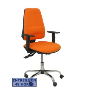 PIQUERAS Y CRESPO Silla Elche S 24 horas bali naranja con refuerzo lumbar ¡Ultimas unidades!!