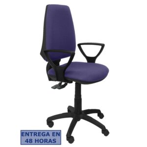 PIQUERAS Y CRESPO Silla Elche S bali azul claro brazos fijos