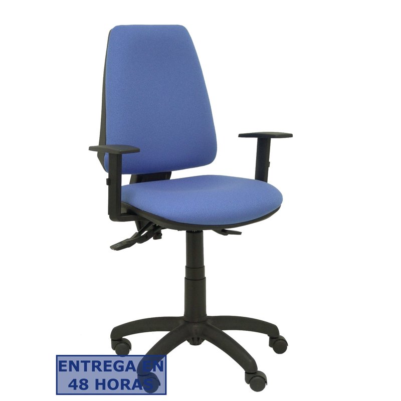 PIQUERAS Y CRESPO Silla Elche S bali azul claro brazos regulables PIQUERAS Y CRESPO Silla Elche S bali azul claro brazos regulables
