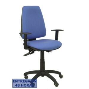 PIQUERAS Y CRESPO Silla Elche S bali azul claro brazos regulables ruedas de parque
