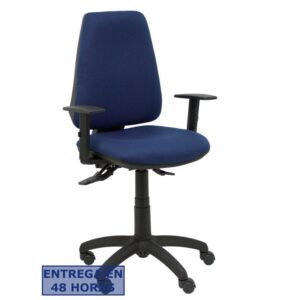 PIQUERAS Y CRESPO Silla Elche S bali azul marino brazos regulables
