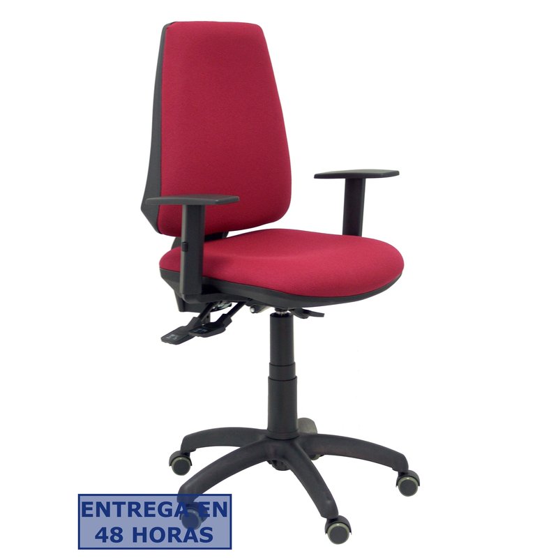 PIQUERAS Y CRESPO Silla Elche S bali granate brazos regulables ruedas de parque PIQUERAS Y CRESPO Silla Elche S bali granate brazos regulables ruedas de parque