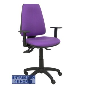 PIQUERAS Y CRESPO Silla Elche S bali lila brazos regulables