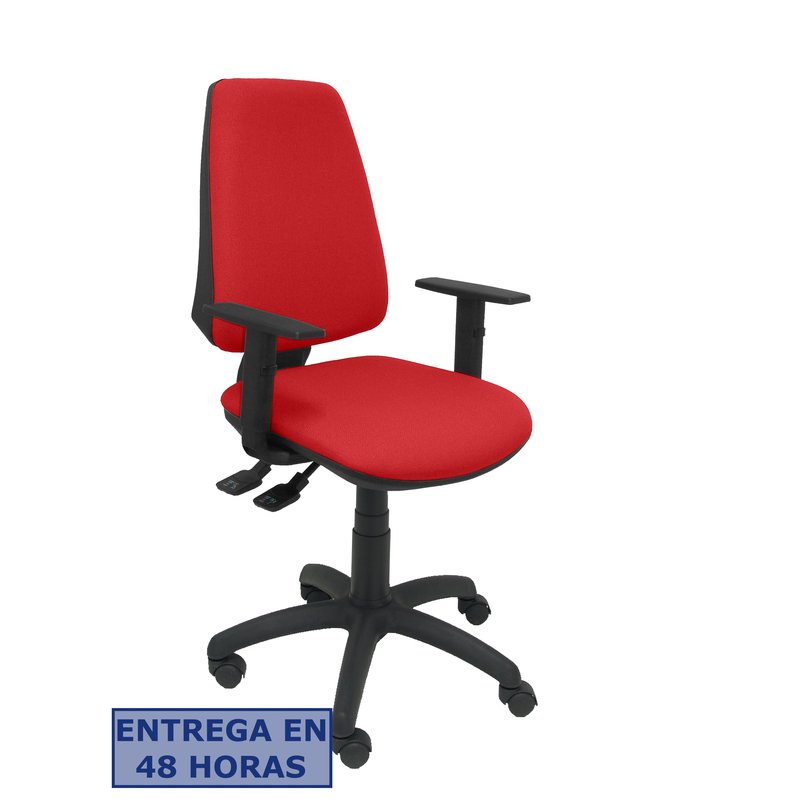 PIQUERAS Y CRESPO Silla Elche S bali rojo brazos regulables PIQUERAS Y CRESPO Silla Elche S bali rojo brazos regulables