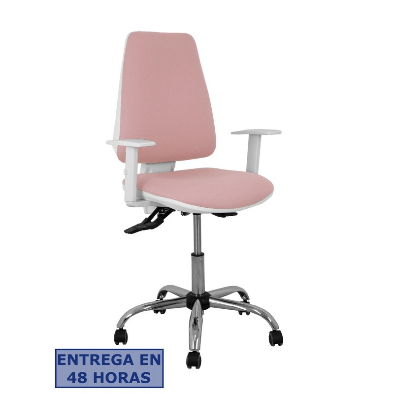 PIQUERAS Y CRESPO Silla Elche blanca asincro bali rosa brazos regulables ruedas de parque PIQUERAS Y CRESPO Silla Elche blanca asincro bali rosa brazos regulables ruedas de parque