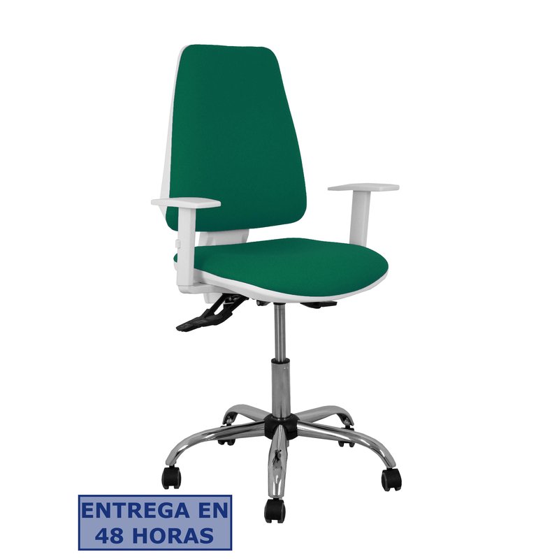 PIQUERAS Y CRESPO Silla Elche blanca asincro bali verde botella brazos regulables ruedas de parque PIQUERAS Y CRESPO Silla Elche blanca asincro bali verde botella brazos regulables ruedas de parque