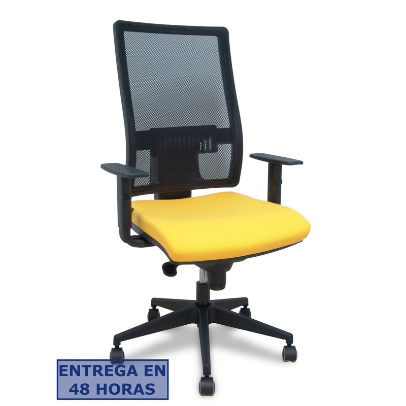 PIQUERAS Y CRESPO Silla Horna bali amarillo sin cabecero