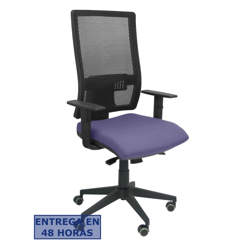 PIQUERAS Y CRESPO Silla Horna bali azul claro sin cabecero