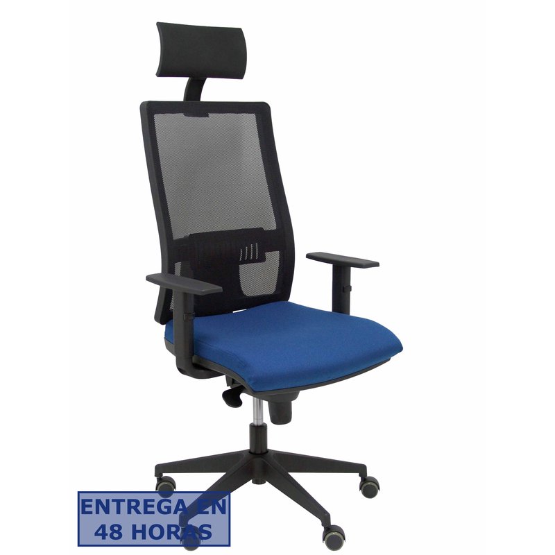 PIQUERAS Y CRESPO Silla Horna bali azul marino con cabecero PIQUERAS Y CRESPO Silla Horna bali azul marino con cabecero