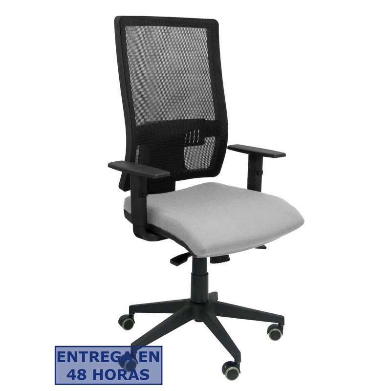 PIQUERAS Y CRESPO Silla Horna bali gris claro sin cabecero