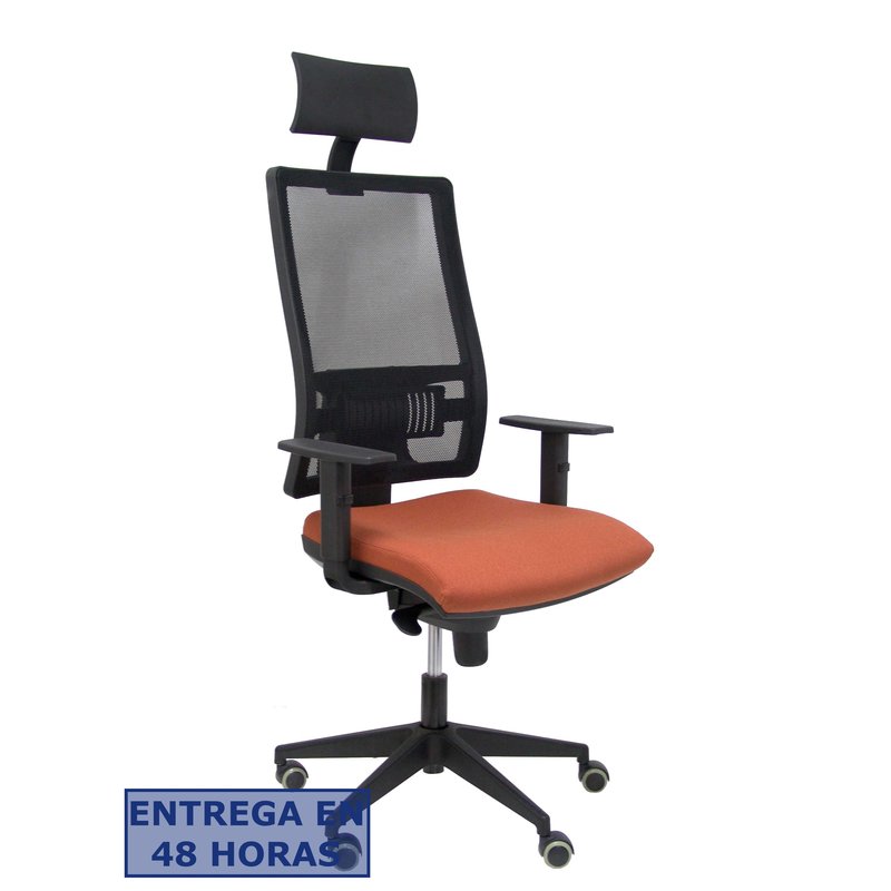 PIQUERAS Y CRESPO Silla Horna bali marron con cabecero fijo