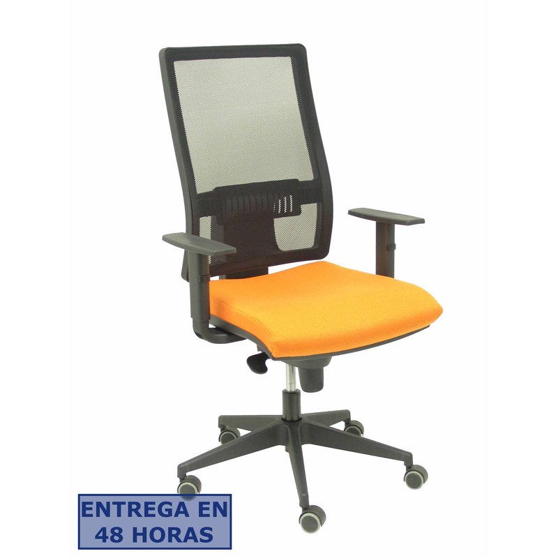 PIQUERAS Y CRESPO Silla Horna bali naranja sin cabecero