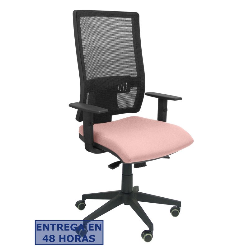 PIQUERAS Y CRESPO Silla Horna bali rosa palido sin cabecero