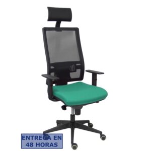 PIQUERAS Y CRESPO Silla Horna bali verde esmeralda.