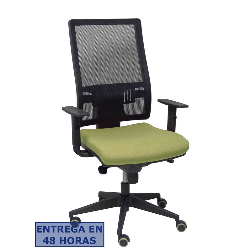 PIQUERAS Y CRESPO Silla Horna bali verde oliva brazos regulables