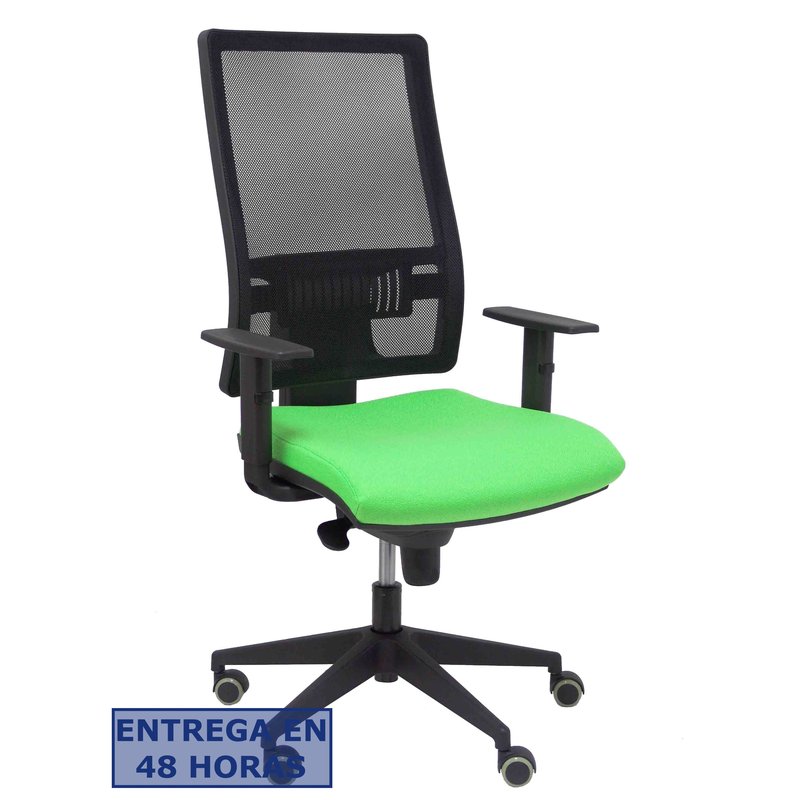 PIQUERAS Y CRESPO Silla Horna bali verde pistacho sin cabecero