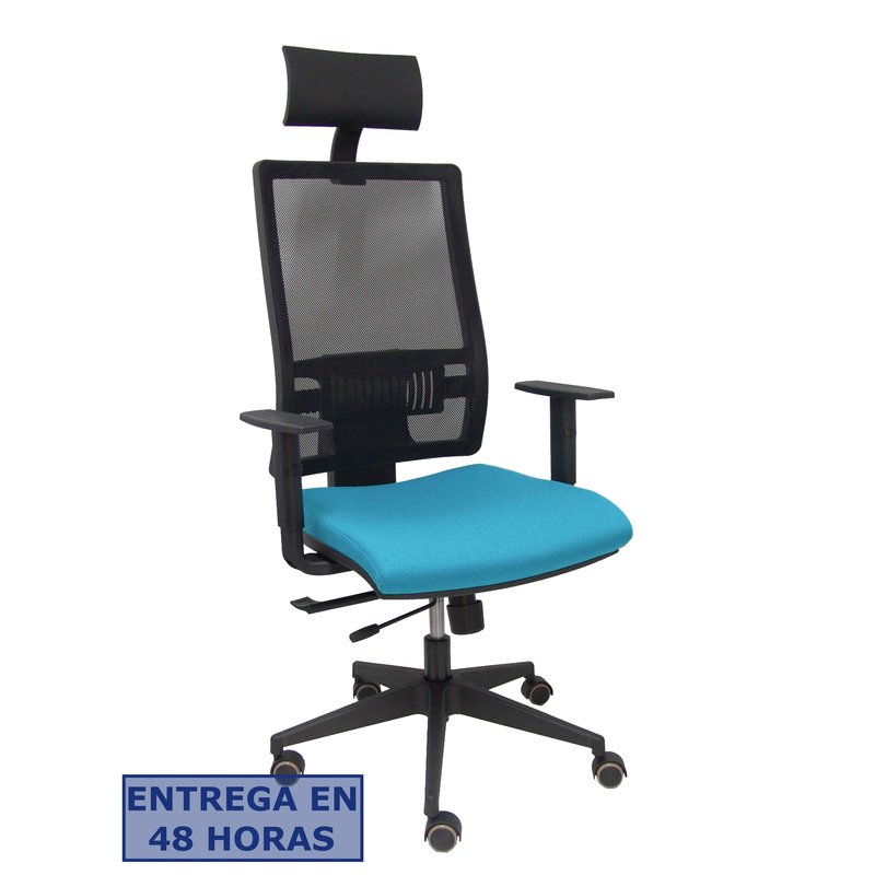 PIQUERAS Y CRESPO Silla Horna traslack bali azul cielo brazos regulables ruedas parque y cabecero