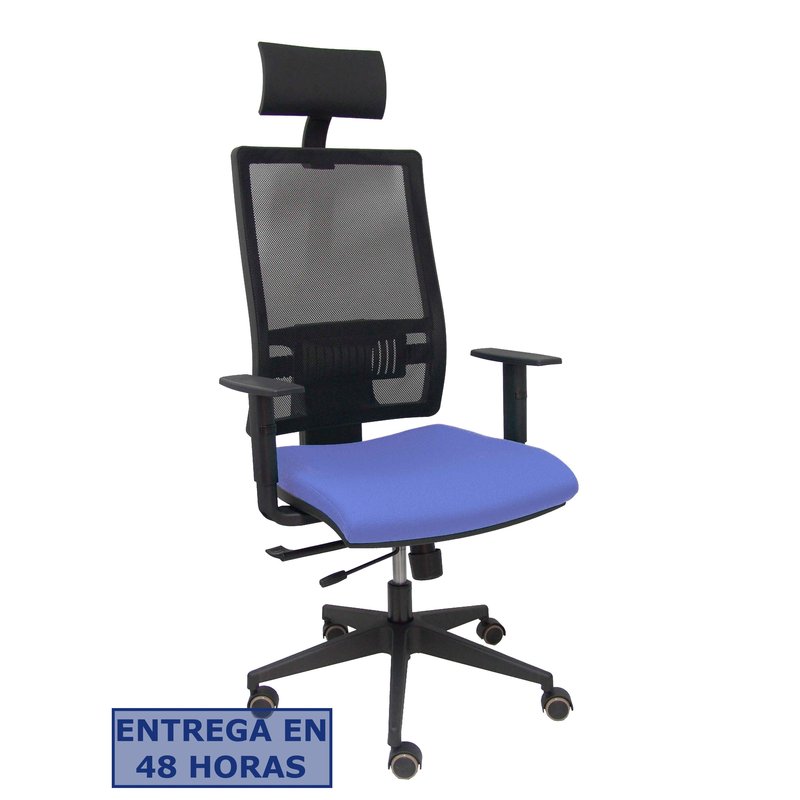 PIQUERAS Y CRESPO Silla Horna traslack bali azul claro brazos regulables ruedas parque y cabecero