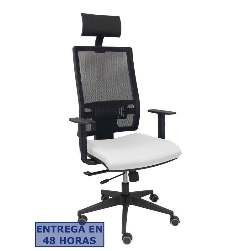 PIQUERAS Y CRESPO Silla Horna traslack bali blanco brazos regulables ruedas parque y cabecero