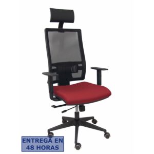 PIQUERAS Y CRESPO Silla Horna traslack bali granate brazos regulables ruedas parque y cabecero