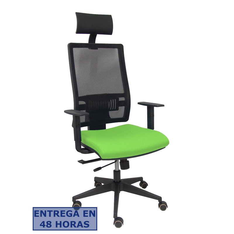 PIQUERAS Y CRESPO Silla Horna traslack bali pistacho brazos regulables ruedas parque y cabecero