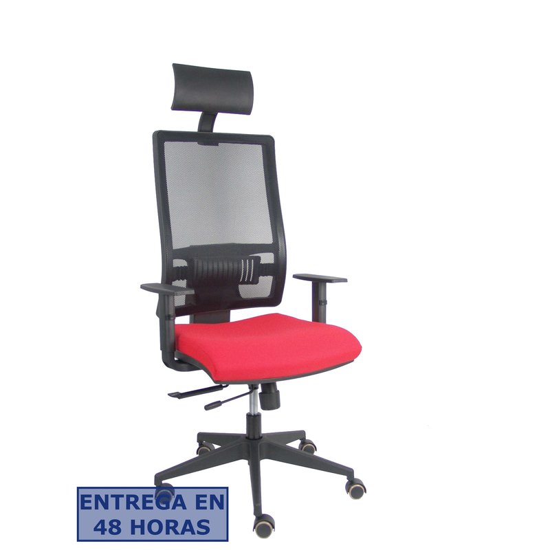 PIQUERAS Y CRESPO Silla Horna traslack bali rojo brazos regulables ruedas parque y cabecero