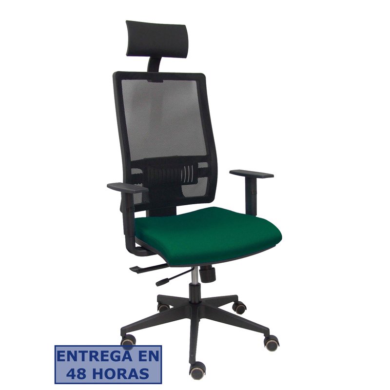 PIQUERAS Y CRESPO Silla Horna traslack bali verde botella brazos regulables ruedas parque y cabecero