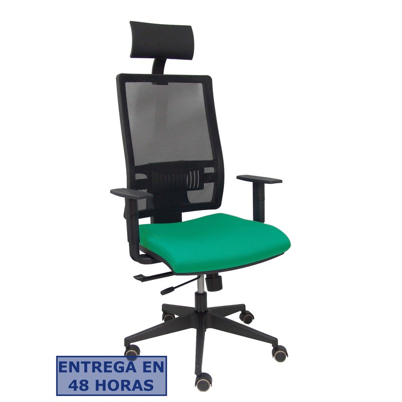 PIQUERAS Y CRESPO Silla Horna traslack bali verde esmeralda brazos regulables ruedas parque y cabecero