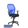 PIQUERAS Y CRESPO Silla Jorquera malla azul asiento bali azul marino PIQUERAS Y CRESPO Silla Jorquera malla azul asiento bali azul marino