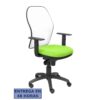 PIQUERAS Y CRESPO Silla Jorquera malla blanca asiento bali verde pistacho PIQUERAS Y CRESPO Silla Jorquera malla blanca asiento bali verde pistacho