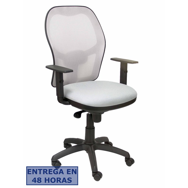 PIQUERAS Y CRESPO Silla Jorquera malla gris asiento bali gris PIQUERAS Y CRESPO Silla Jorquera malla gris asiento bali gris
