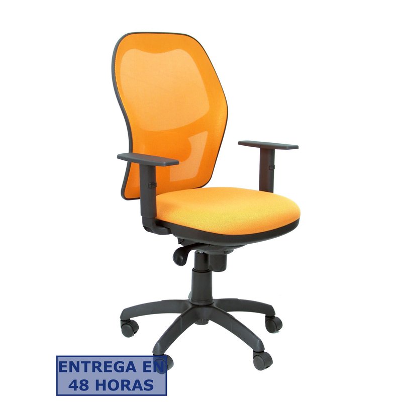 PIQUERAS Y CRESPO Silla Jorquera malla naranja asiento bali naranja PIQUERAS Y CRESPO Silla Jorquera malla naranja asiento bali naranja