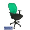PIQUERAS Y CRESPO Silla Jorquera malla verde asiento bali negro PIQUERAS Y CRESPO Silla Jorquera malla verde asiento bali negro