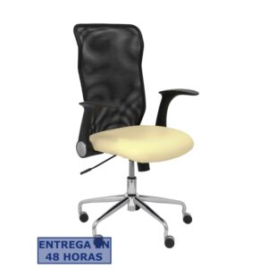 PIQUERAS Y CRESPO Silla Minaya similpiel crema