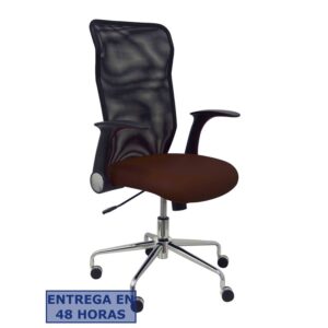 PIQUERAS Y CRESPO Silla Minaya similpiel marron