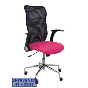 PIQUERAS Y CRESPO Silla Minaya similpiel rosa