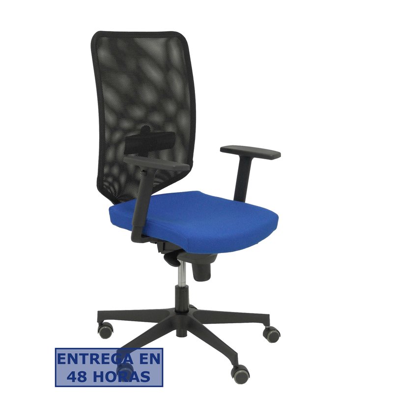 PIQUERAS Y CRESPO Silla Ossa negra bali azul ¡Ultimas unidades!!