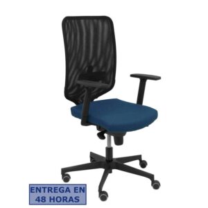 PIQUERAS Y CRESPO Silla Ossa negra bali azul marino ¡Ultimas unidades!!