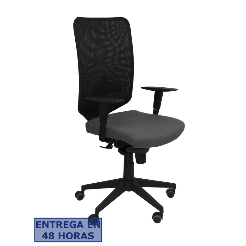 PIQUERAS Y CRESPO Silla Ossa negra bali gris oscuro ¡Ultimas unidades!!