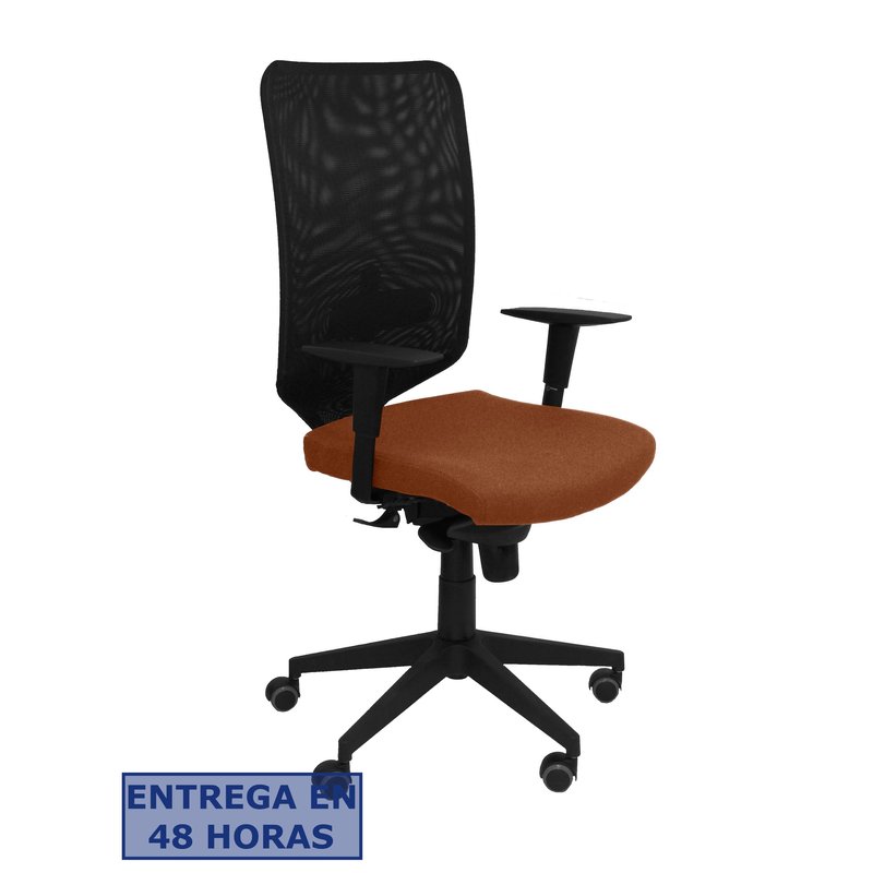 PIQUERAS Y CRESPO Silla Ossa negra bali marron ¡Ultimas unidades!!