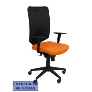 PIQUERAS Y CRESPO Silla Ossa negra bali naranja ¡Ultimas unidades!!