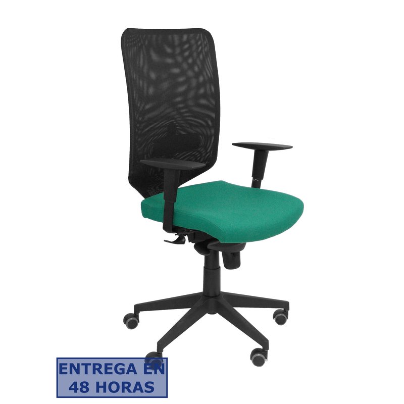 PIQUERAS Y CRESPO Silla Ossa negra bali verde esmeralda ¡Ultimas unidades!!