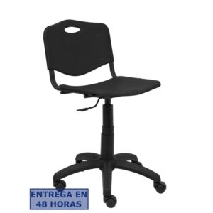 PIQUERAS Y CRESPO Silla Robledo giratoria negra