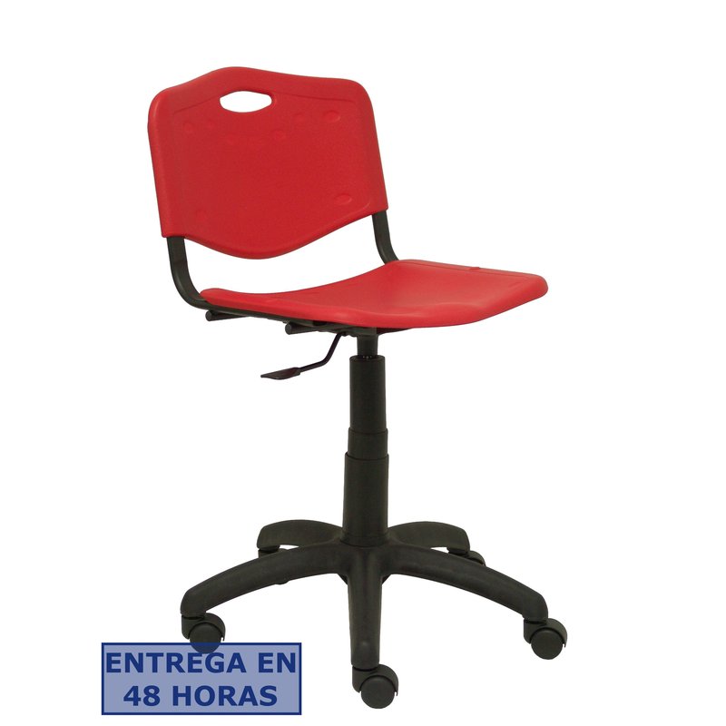 PIQUERAS Y CRESPO Silla Robledo giratoria roja ¡Ultimas unidades!!